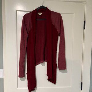 Lucky Brand Sweater Cardigan with High Low Hem